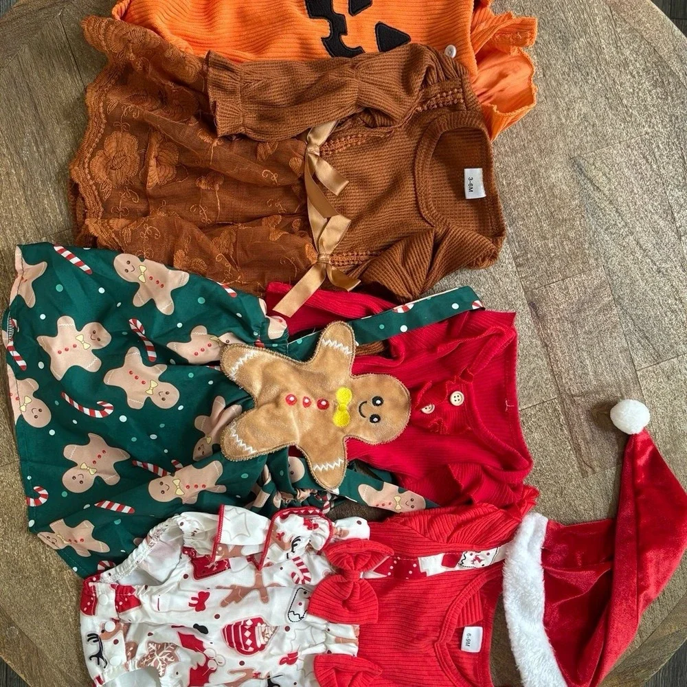 Baby girl 3-9 months‎ holiday  bundle